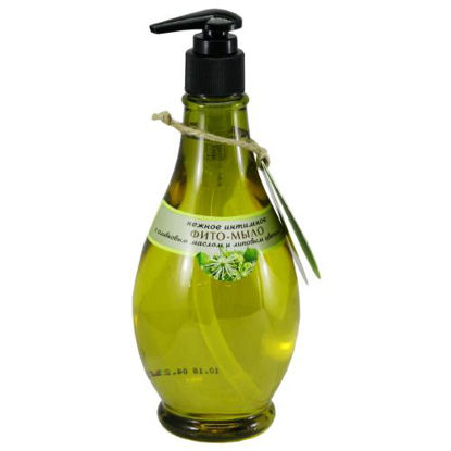 Фото Нежное интимное фито-мыло с оливковым маслом и липовым цветом серии Вкусные секреты 400 мл
